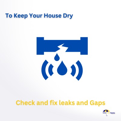 Check and fix leaks and Gaps